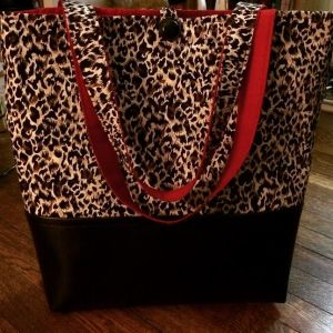 leopard bag