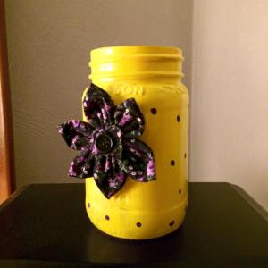 yellow maon jar